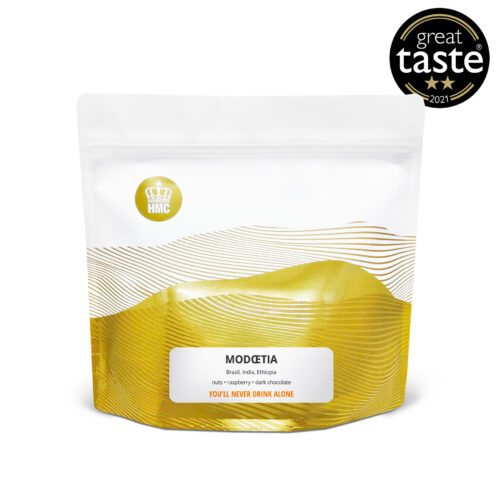 Modoetia blend coffee packaging